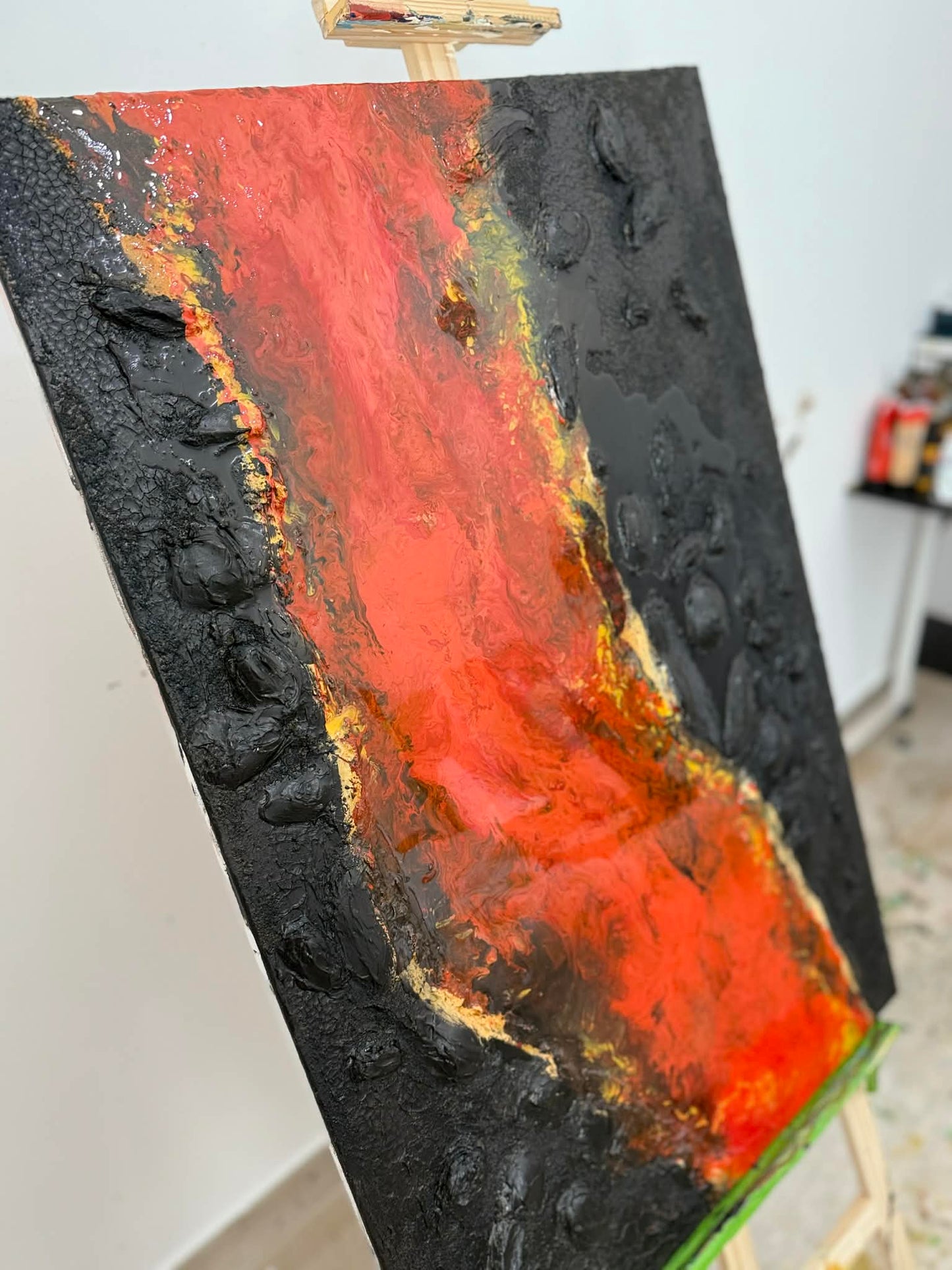 3D Lava River Original