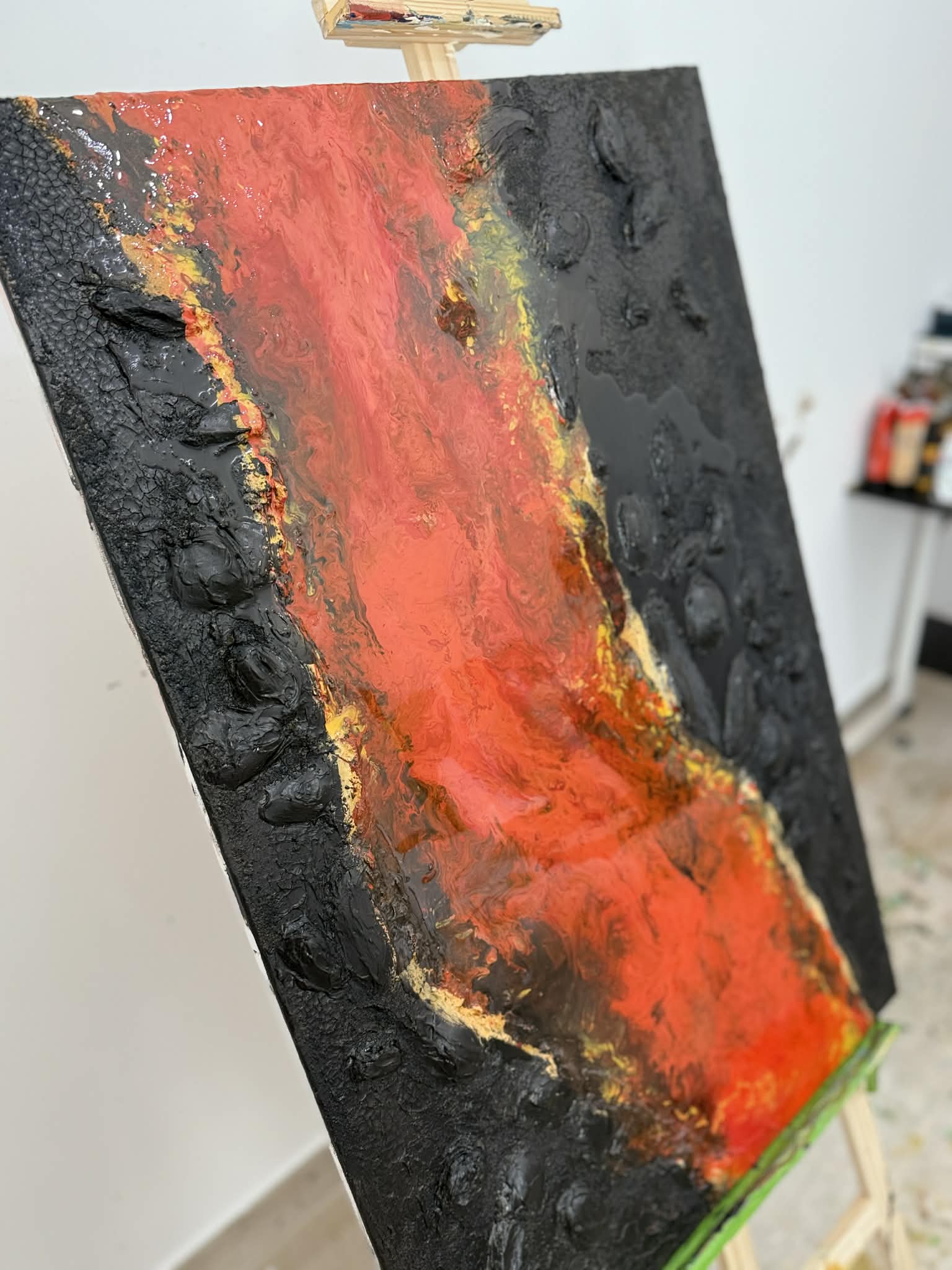 3D Lava River Original