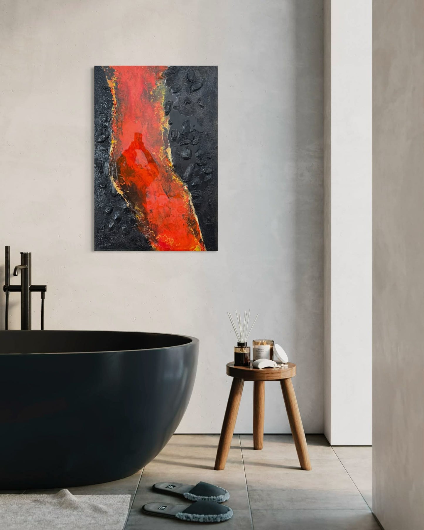 3D Lava River Original