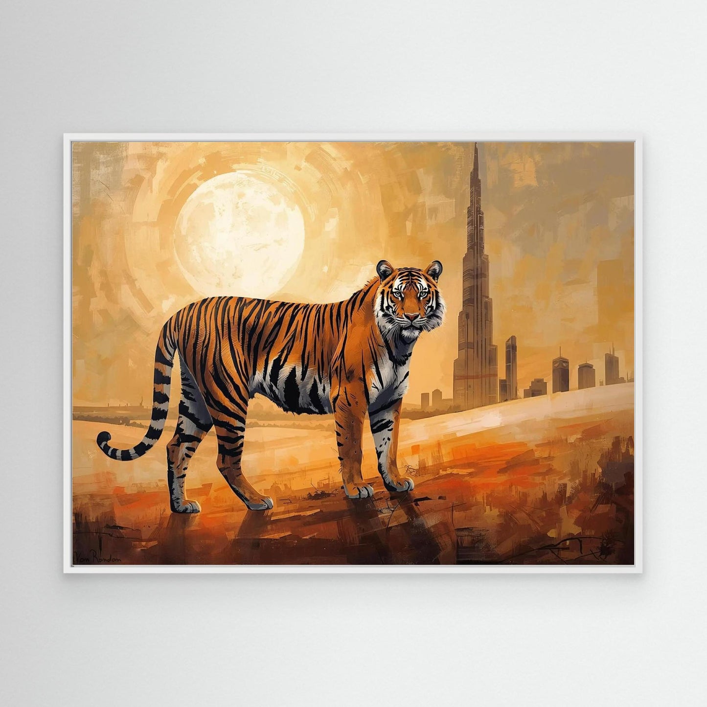 Golden Guardian Print