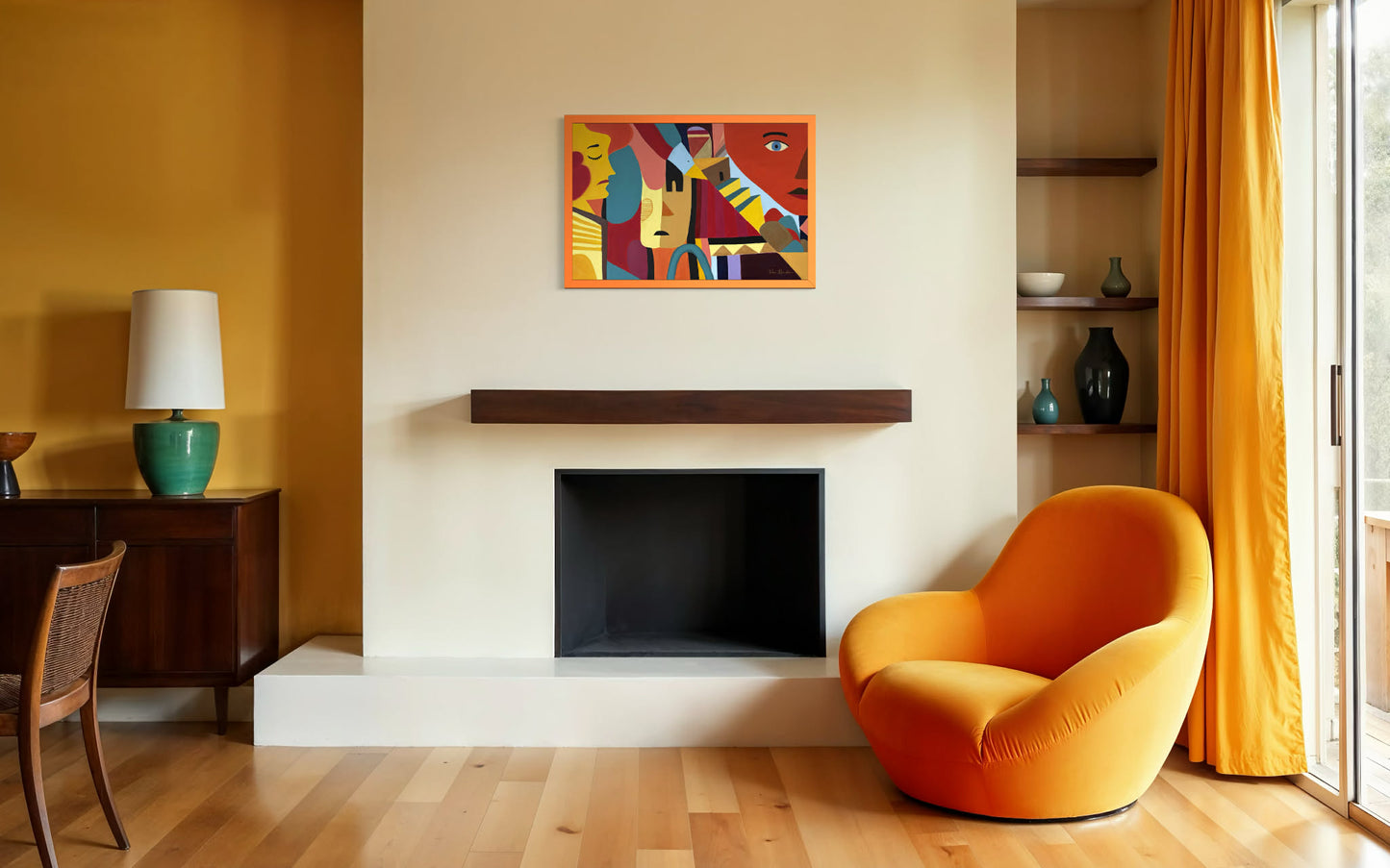 Can’t Color Inside the Lines - Canvas Print
