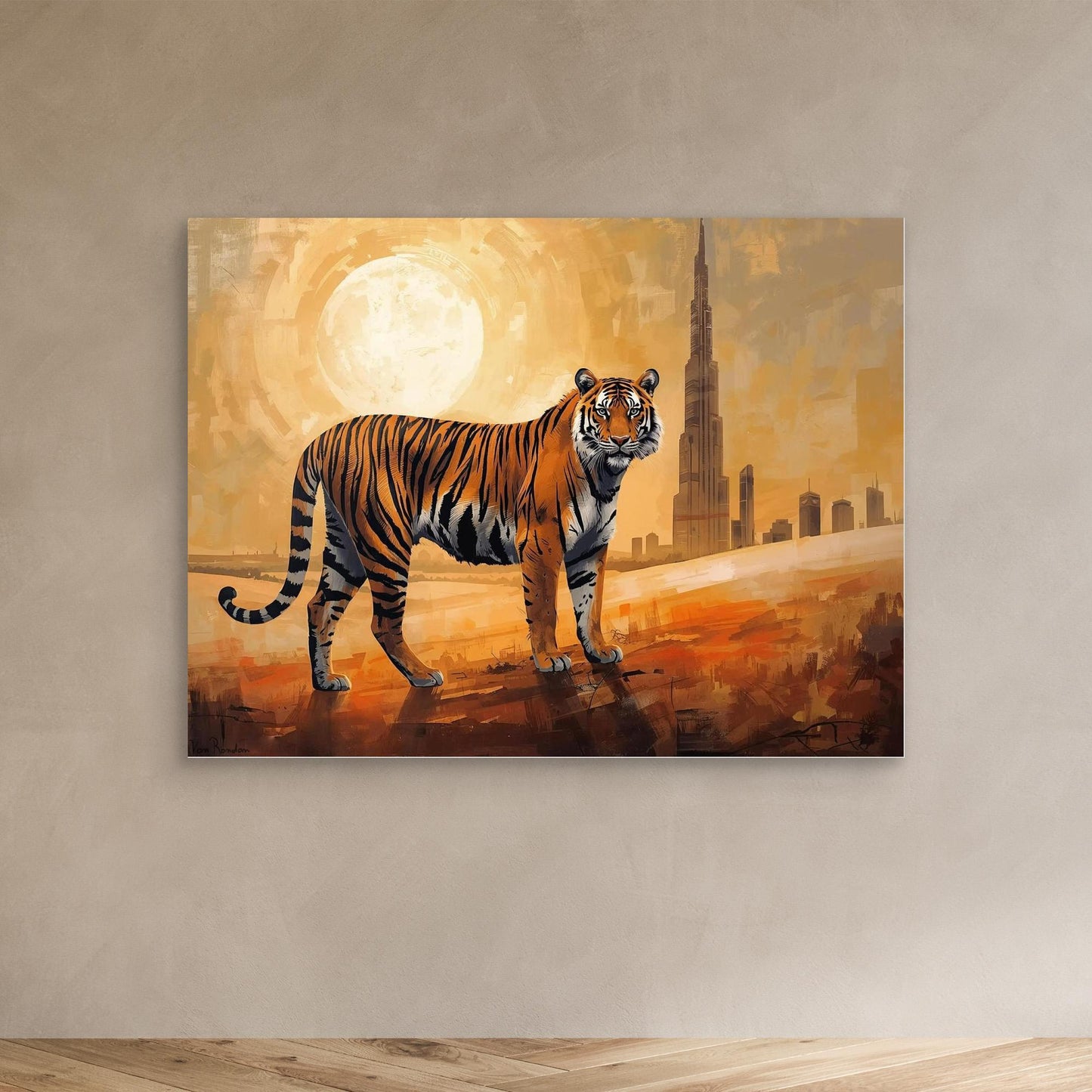 Golden Guardian Print