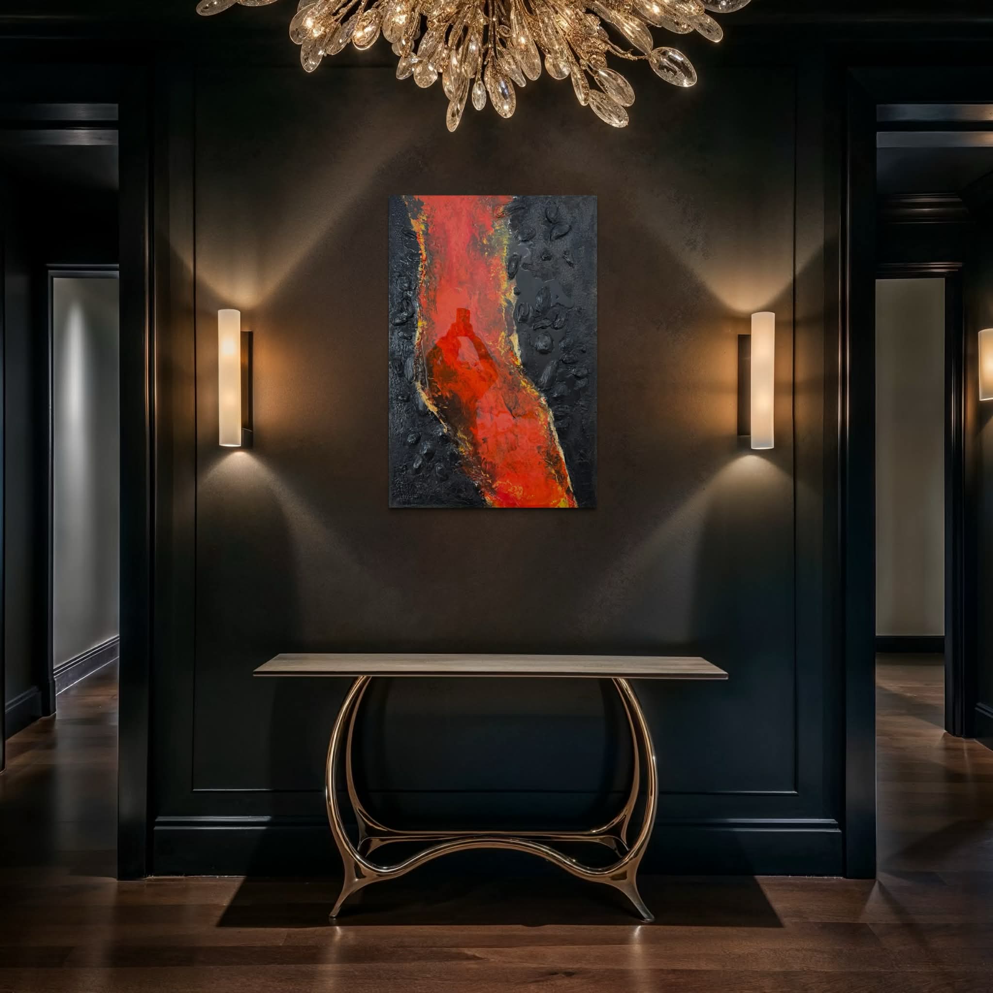 3D Lava River Original