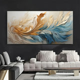 Golden Feather – Art Print