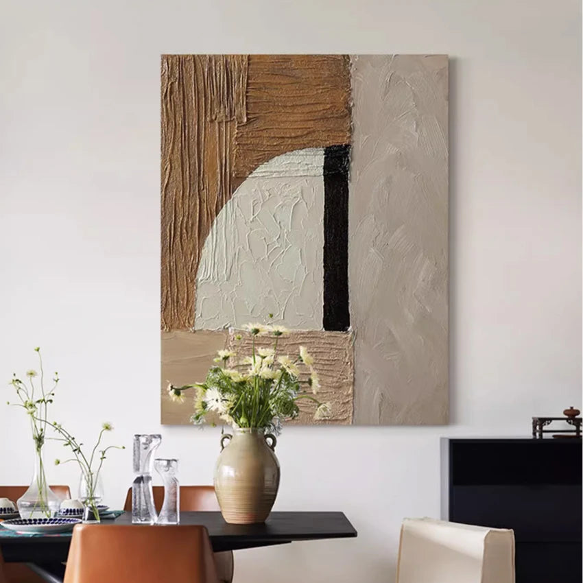 Earth Tones Series — Original Hand-Painted Abstract Collection