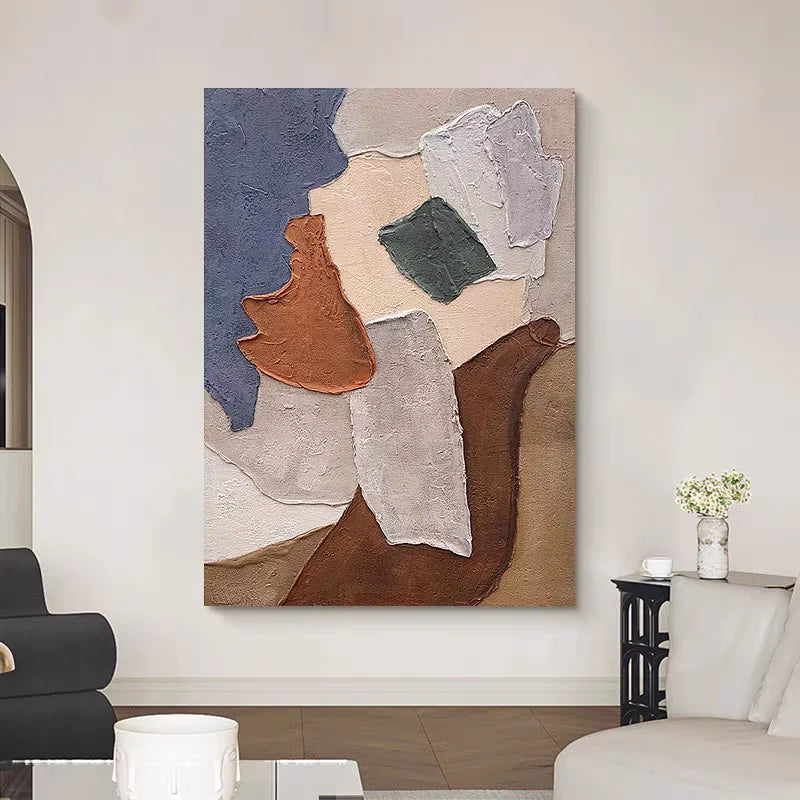 Earth Tones Series — Original Hand-Painted Abstract Collection