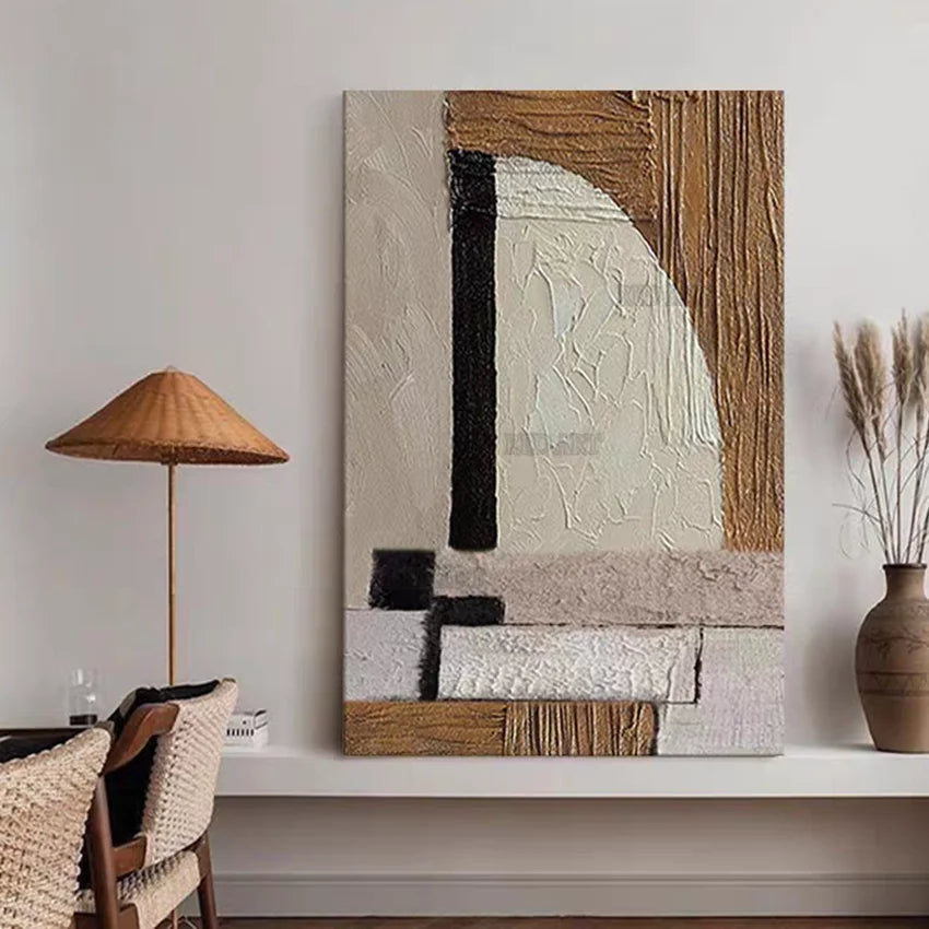 Earth Tones Series — Original Hand-Painted Abstract Collection