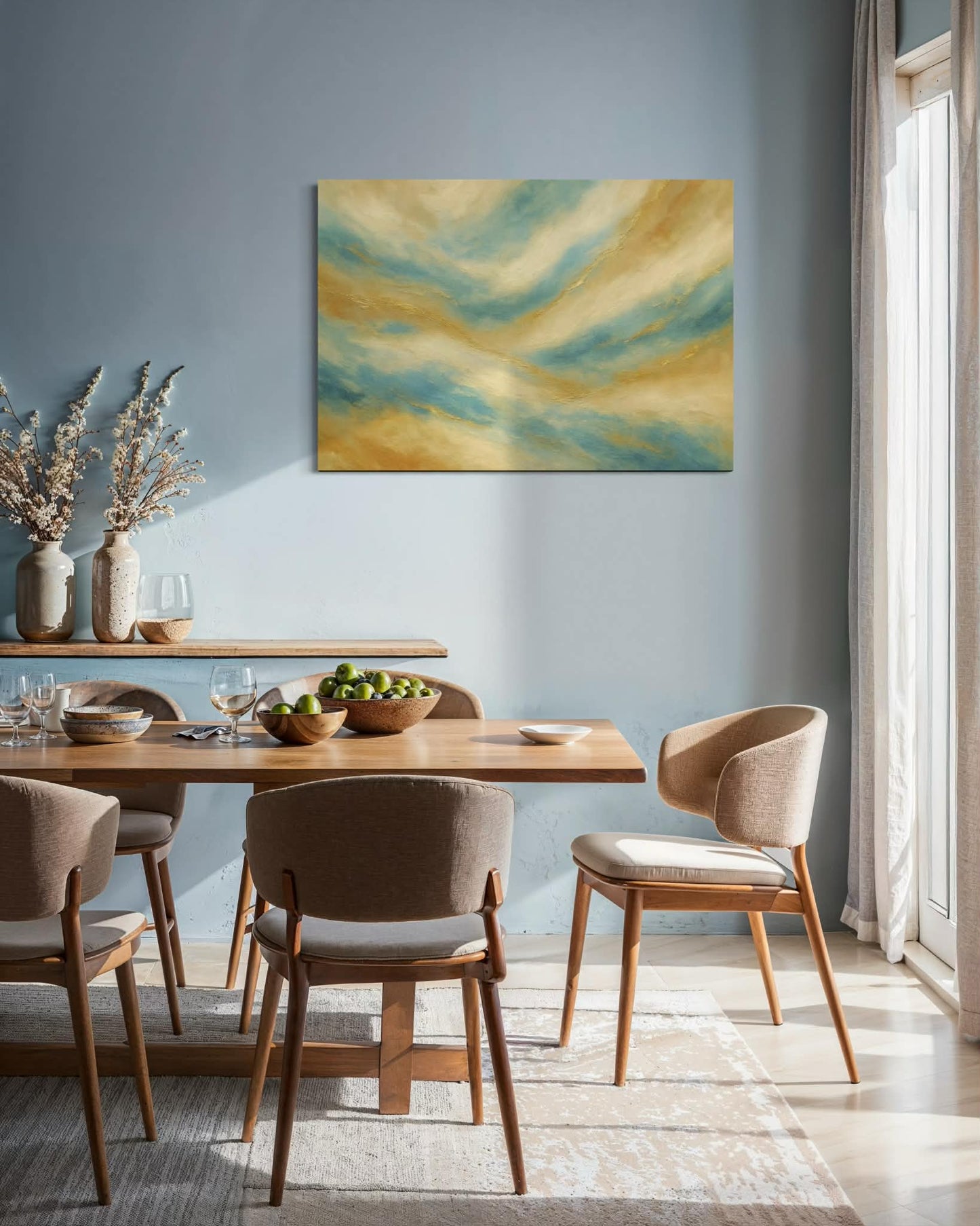 Gold Sky Wind – Fine Art Poster