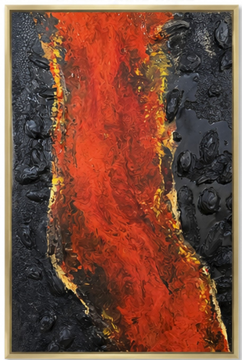 3D Lava River Original