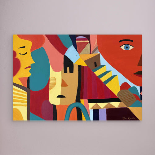 Can’t Color Inside the Lines - Canvas Print