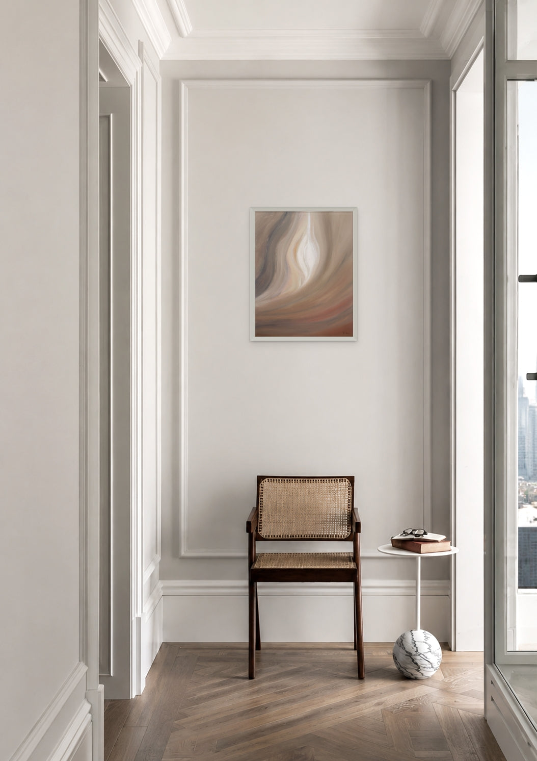 Original abstract painting by Von Rondon Art