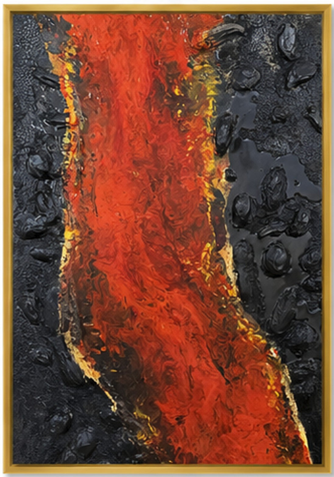 3D Lava River Original