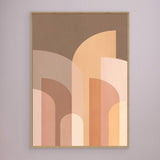 Retro Geometric II - Canvas Print