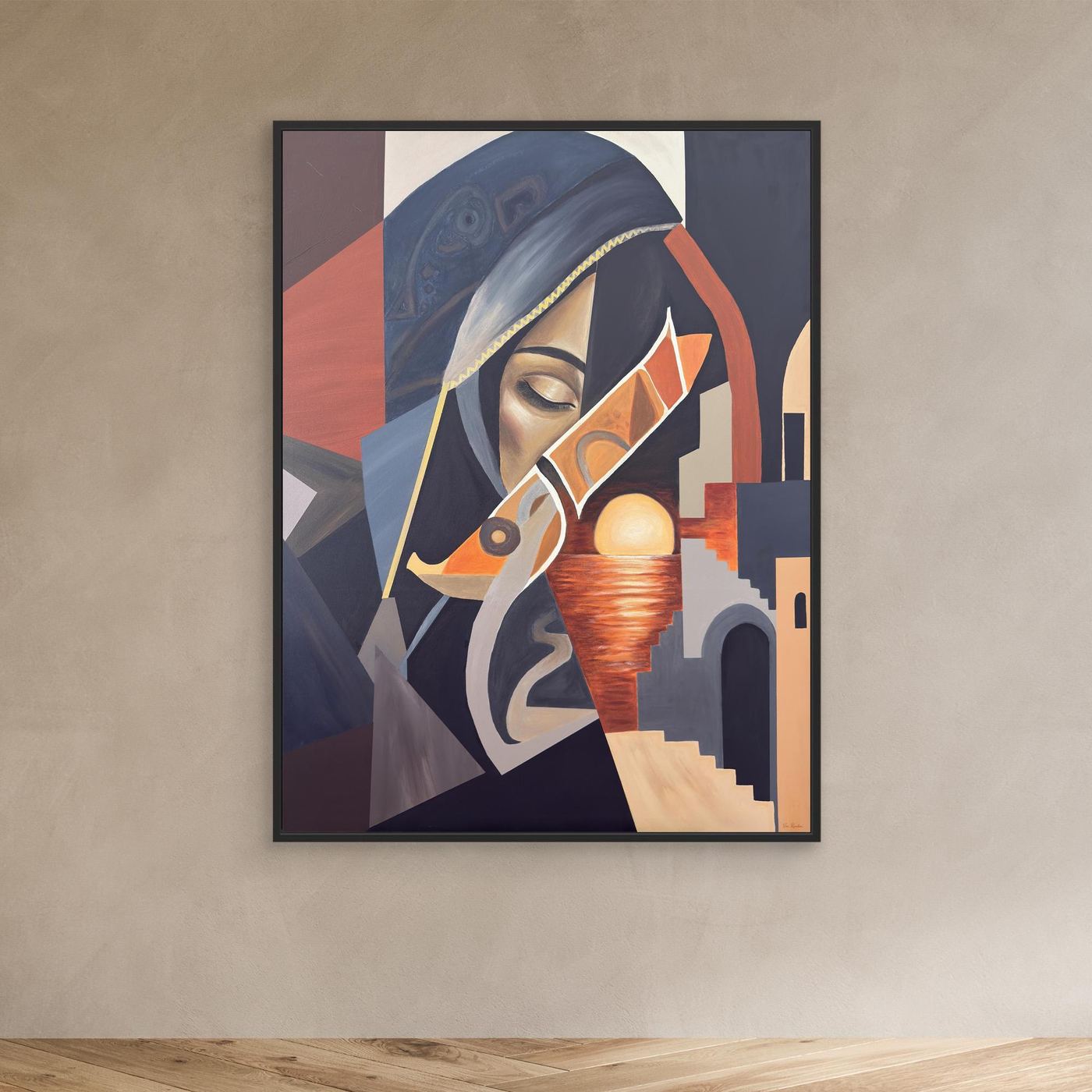 Between Silence and Translation - Canvas Print
