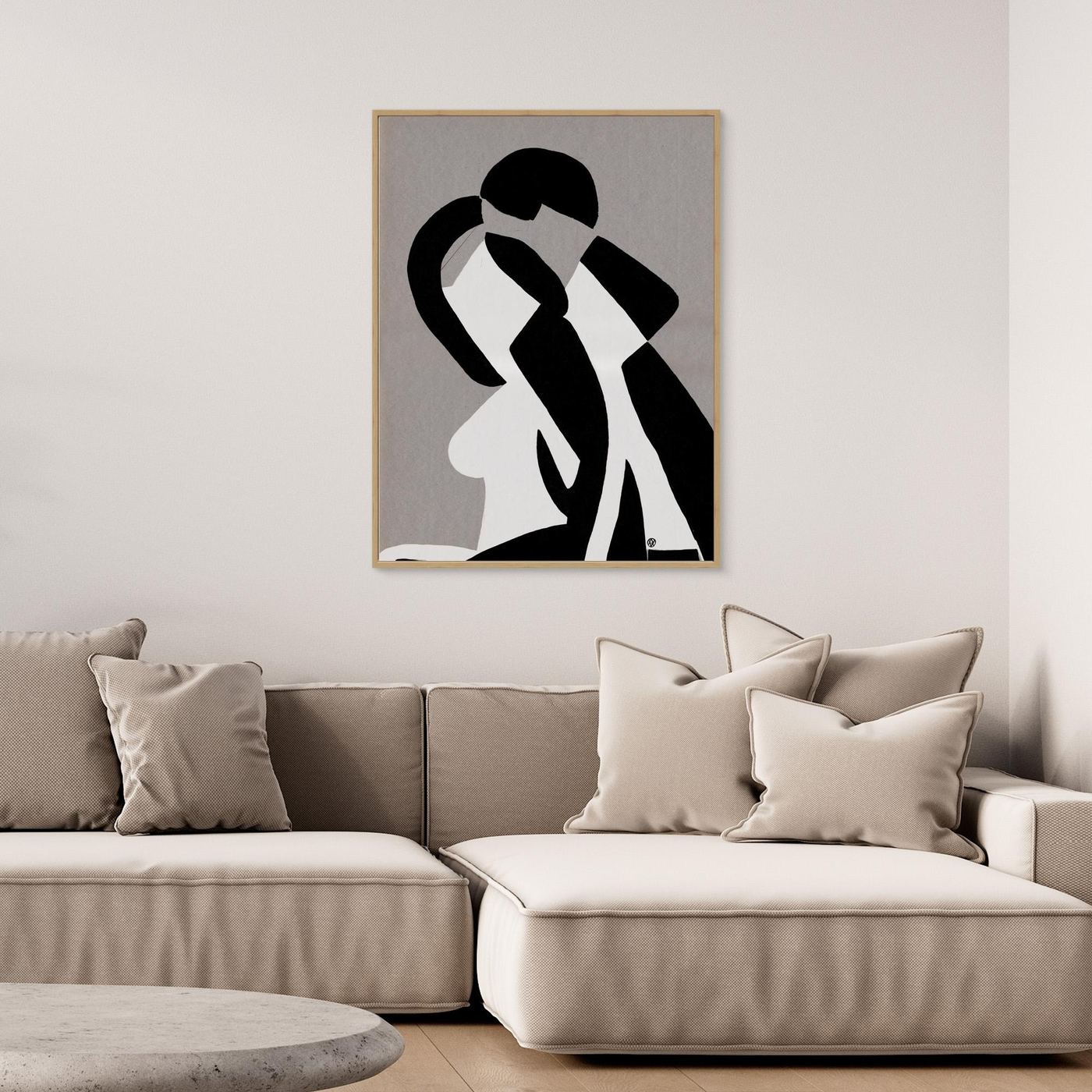 Lovers - Canvas Print 