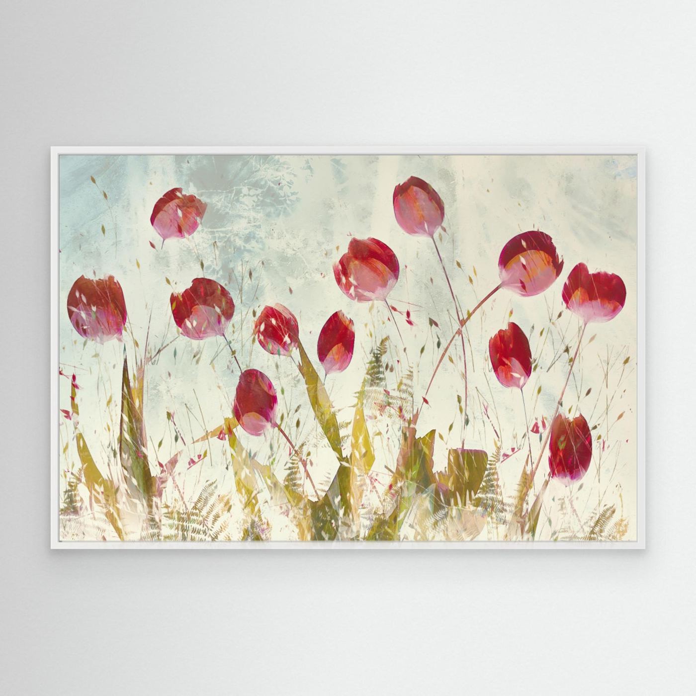 Happy Tulips - Canvas Print