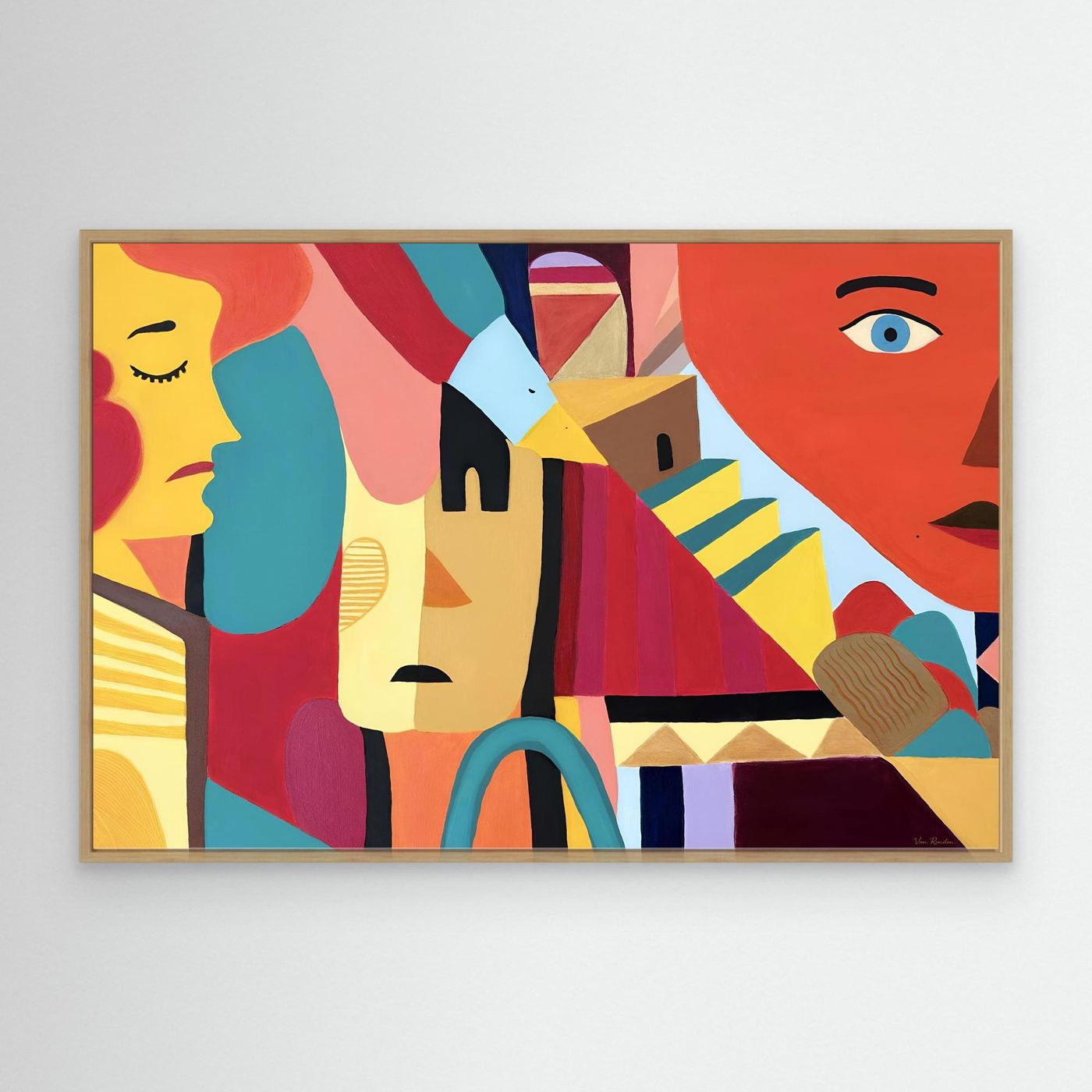 Can’t Color Inside the Lines - Canvas Print