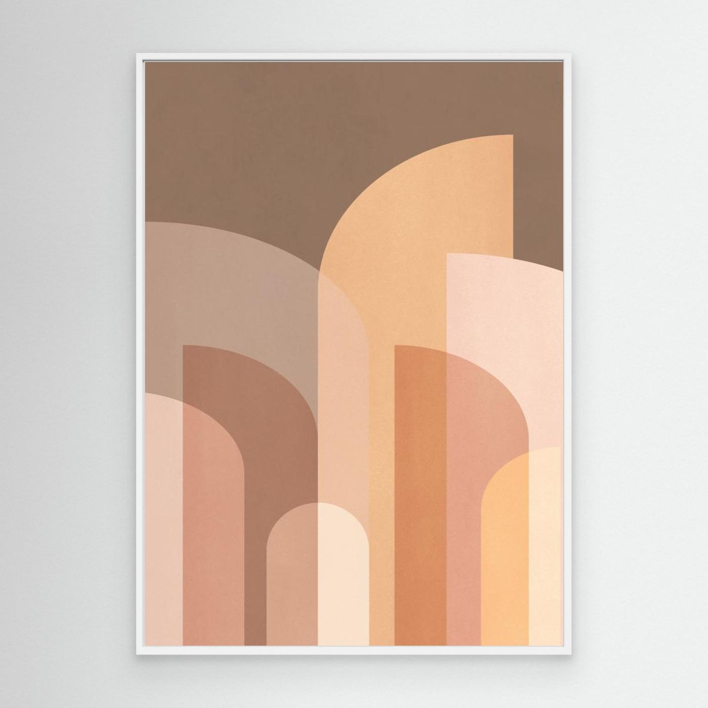 Retro Geometric II - Canvas Print