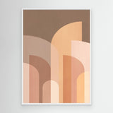 Retro Geometric II - Canvas Print