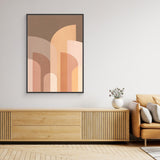 Retro Geometric II - Canvas Print