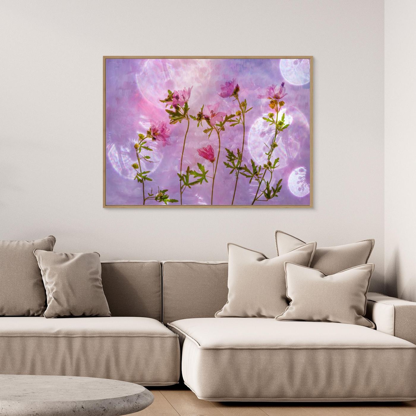 Blush Bloom - Canvas Print