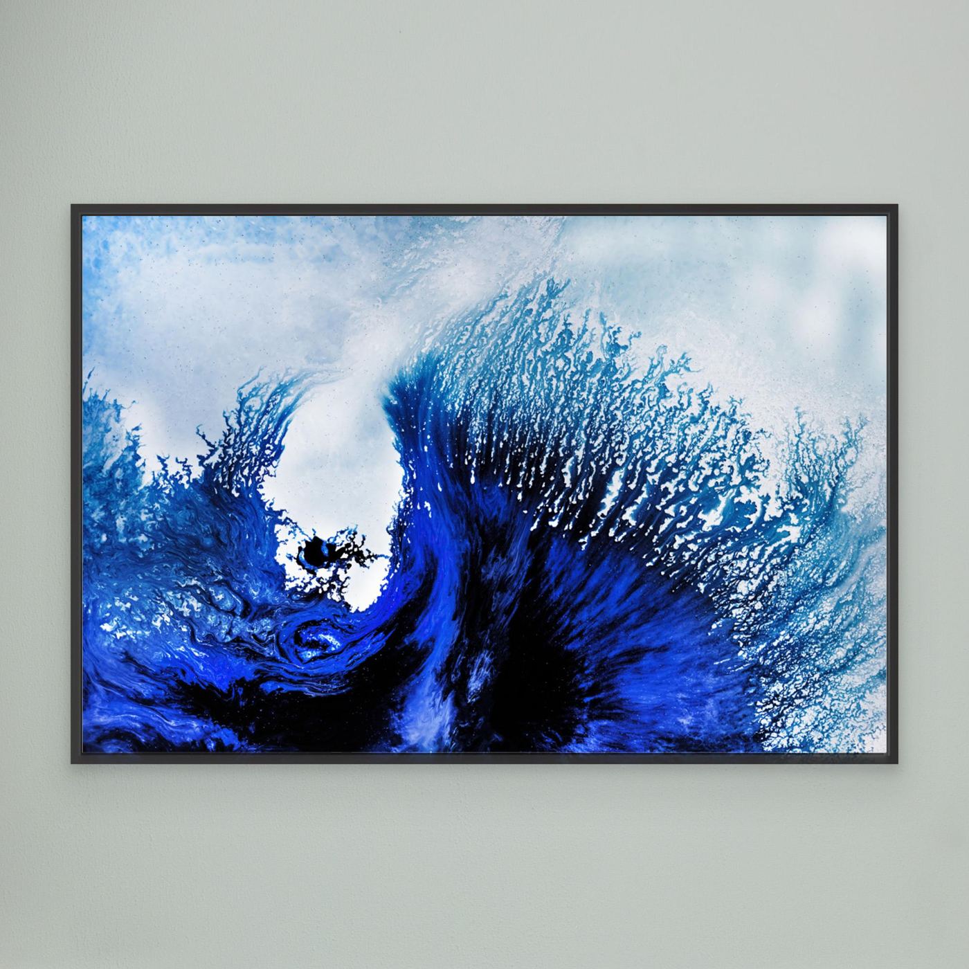 Rhythmic Blues - Canvas Print