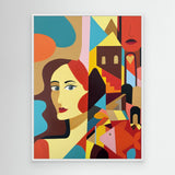 Annabeth in Full Color - Canvas Print