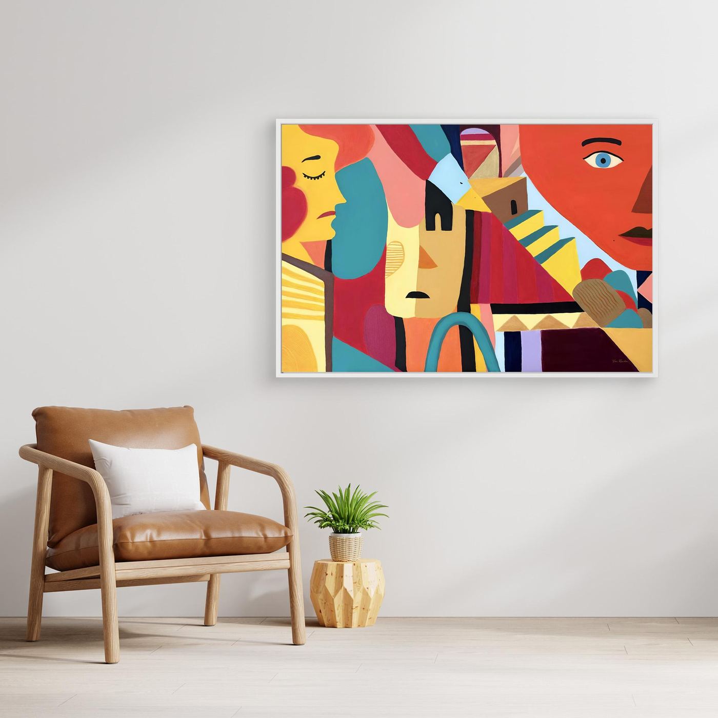 Can’t Color Inside the Lines - Canvas Print