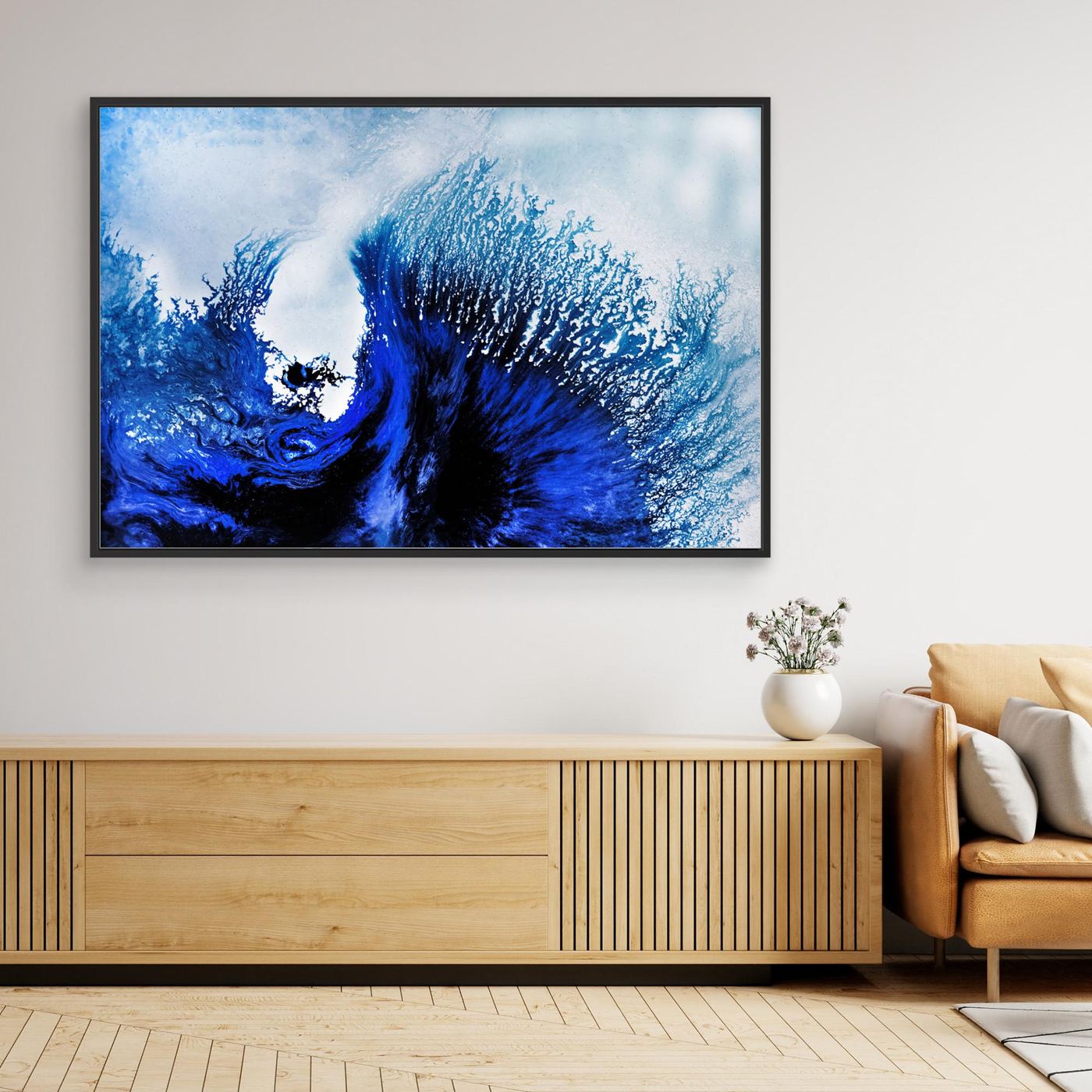 Rhythmic Blues - Canvas Print