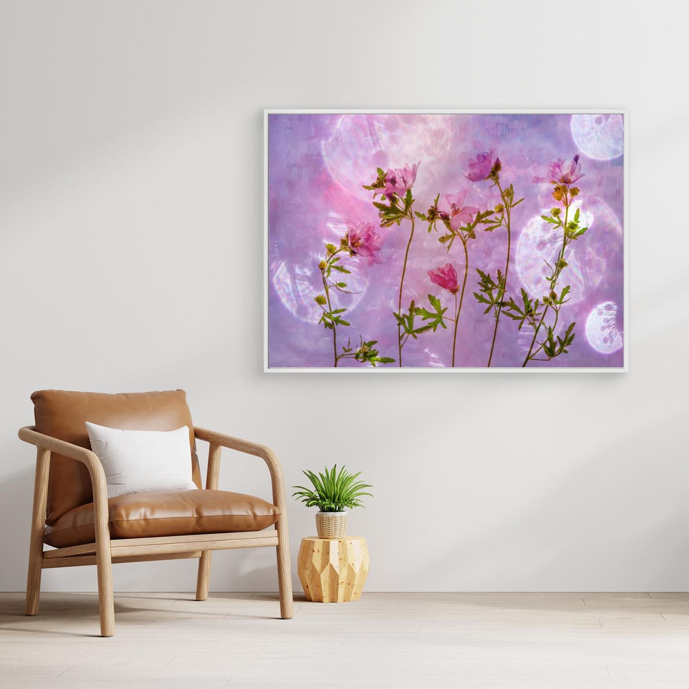 Blush Bloom - Canvas Print