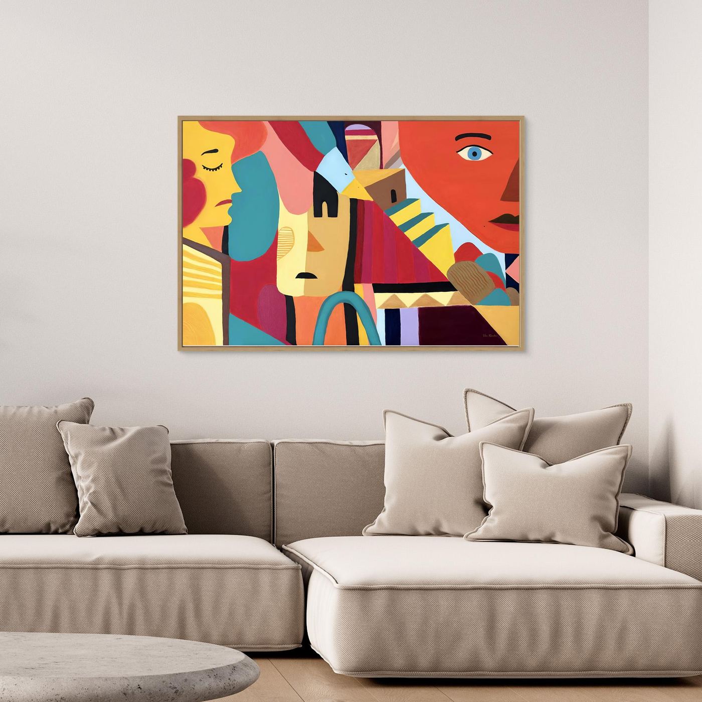 Can’t Color Inside the Lines - Canvas Print