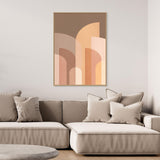Retro Geometric II - Canvas Print
