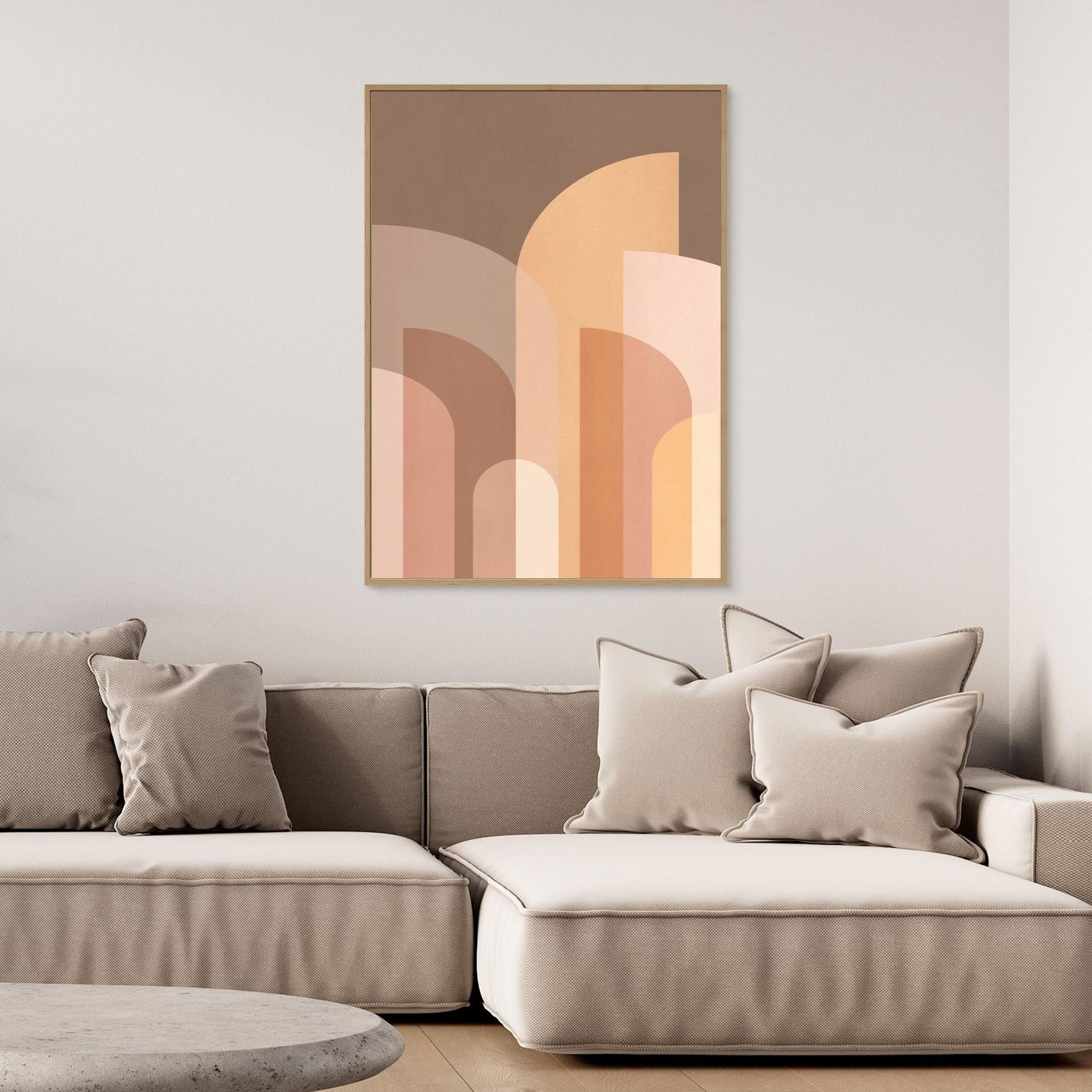 Retro Geometric II - Canvas Print
