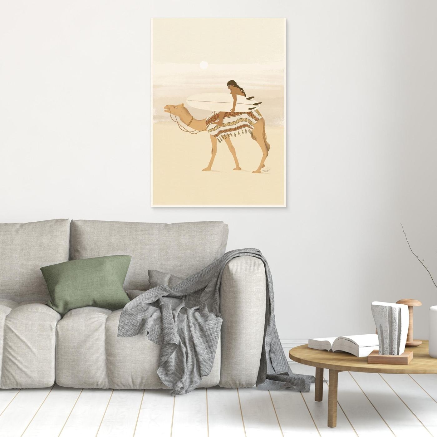 Moroccan Surf Journey - Canvas Print