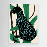 Midnight Panther - Canvas Print