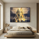 Where the Light Finds Her - Canvas Print
