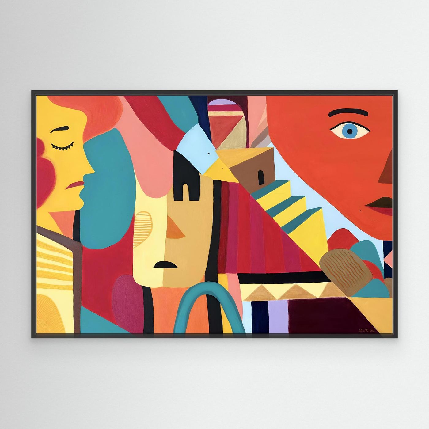 Can’t Color Inside the Lines - Canvas Print