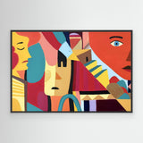 Can’t Color Inside the Lines - Canvas Print