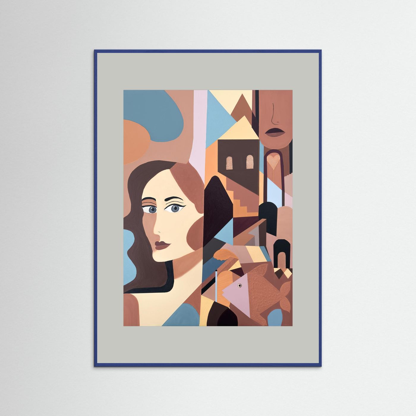 Annabeth Neutral Veil - Fine Art Paper