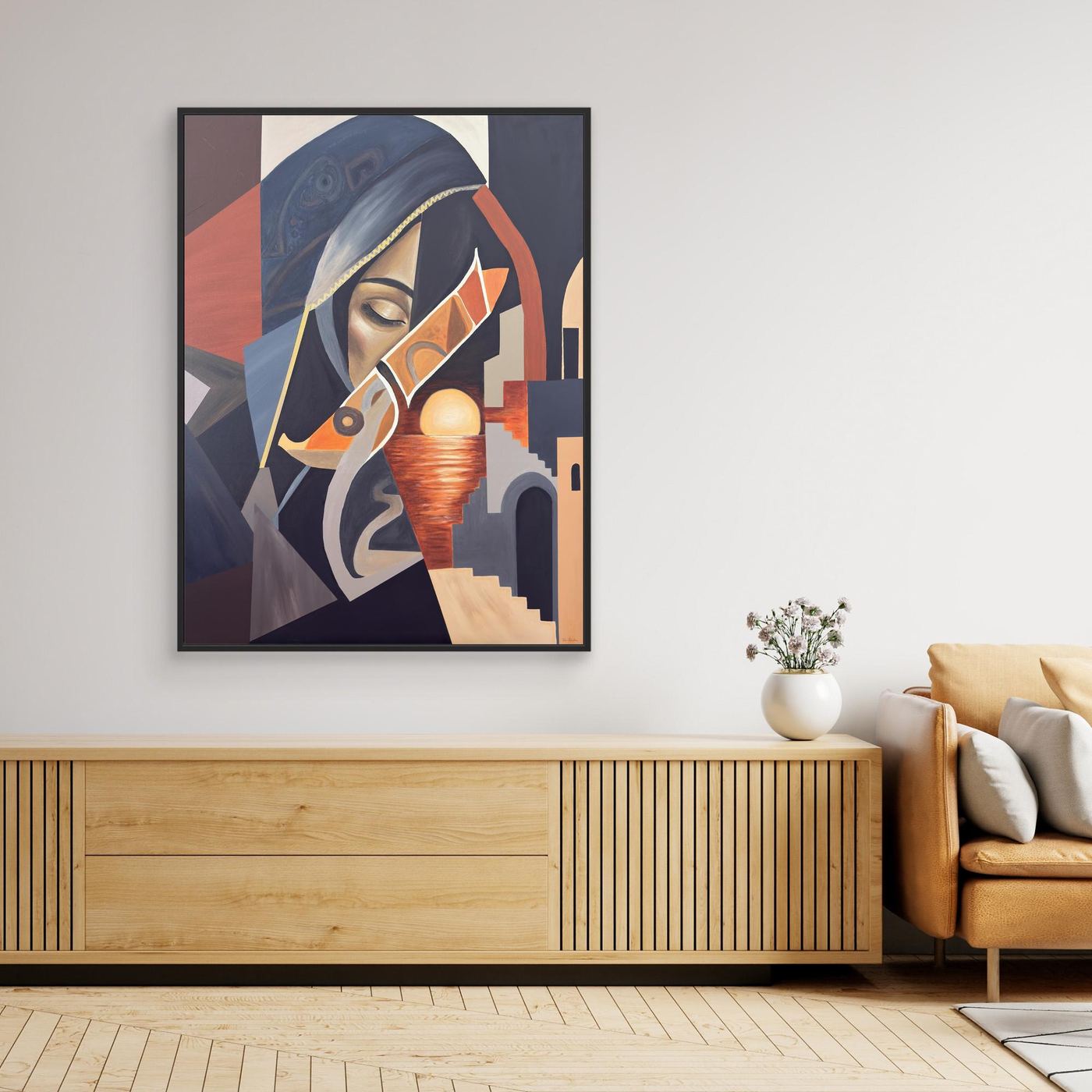 Between Silence and Translation - Canvas Print