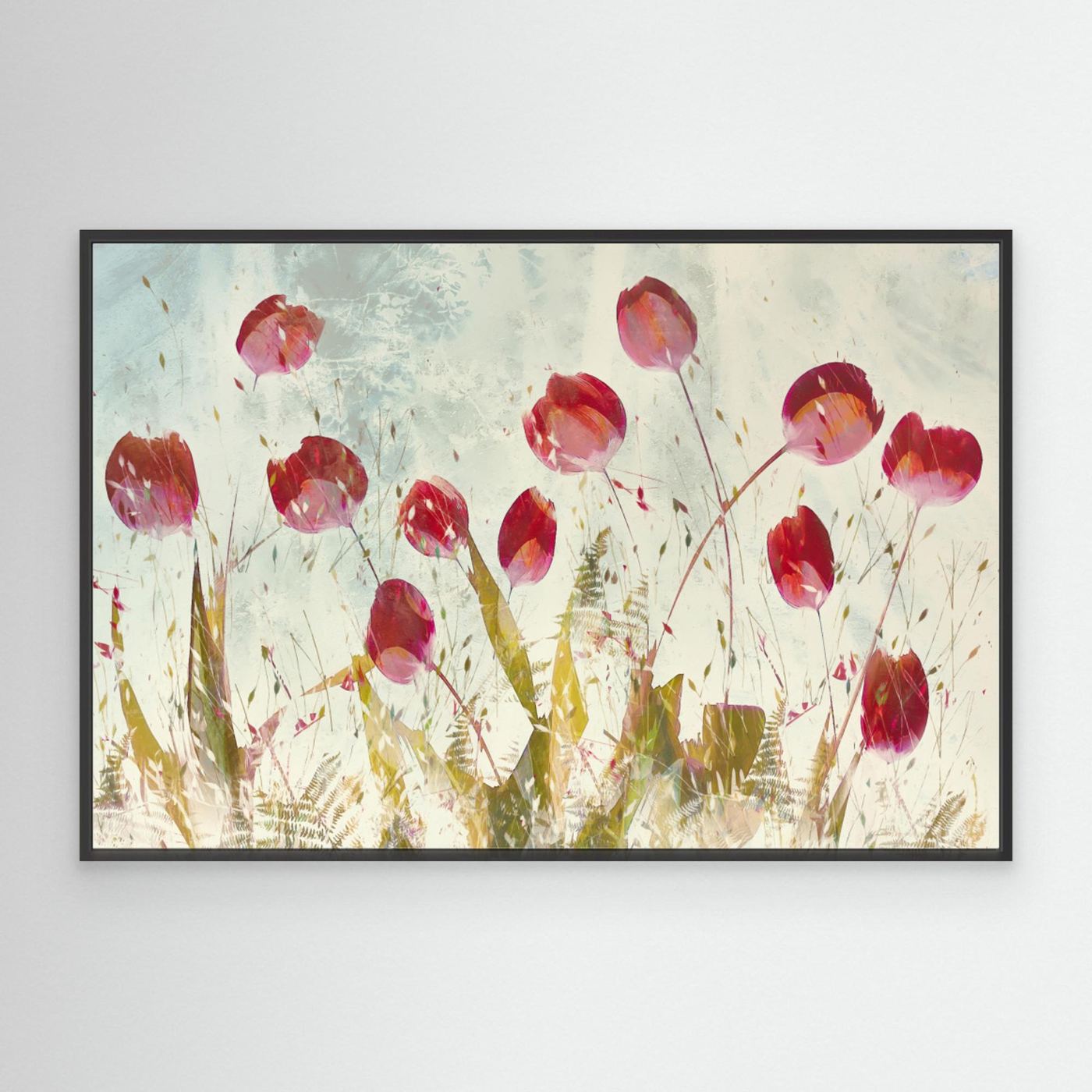 Happy Tulips - Canvas Print
