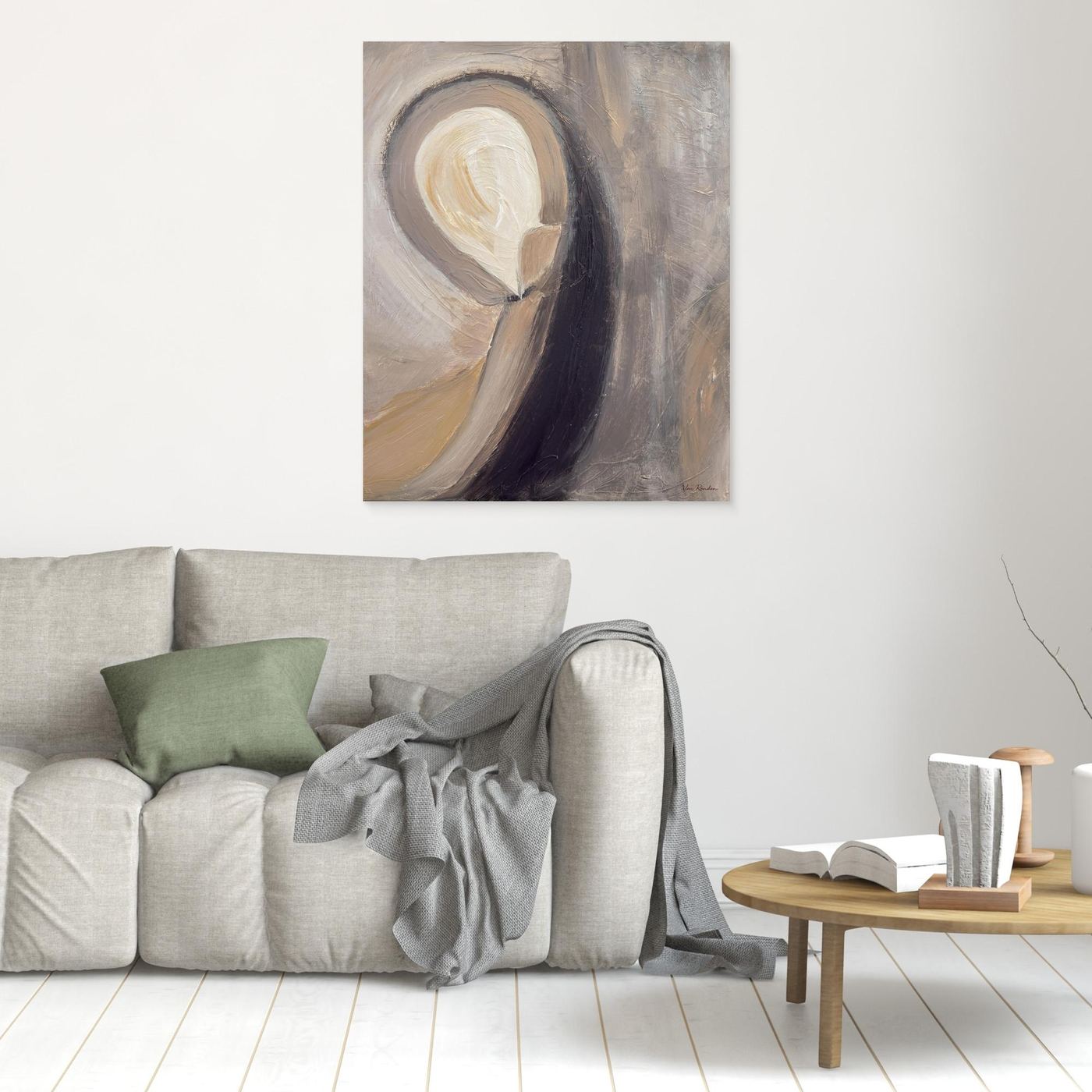 The Faceless Light- Canvas Print