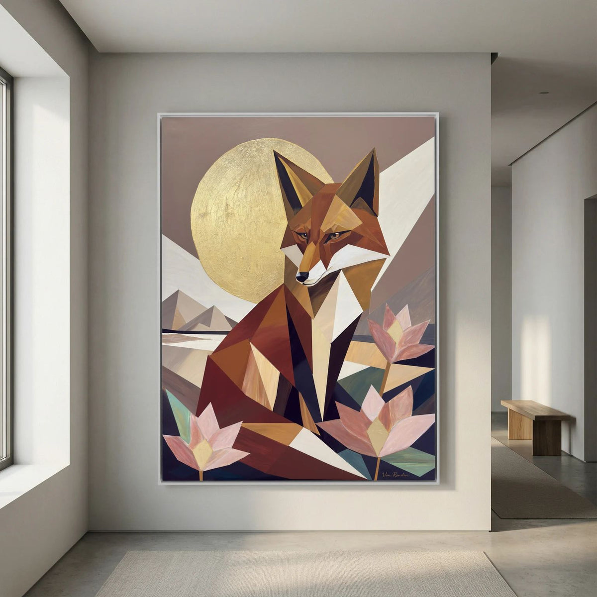The Fox’s Glare - Canvas Print  