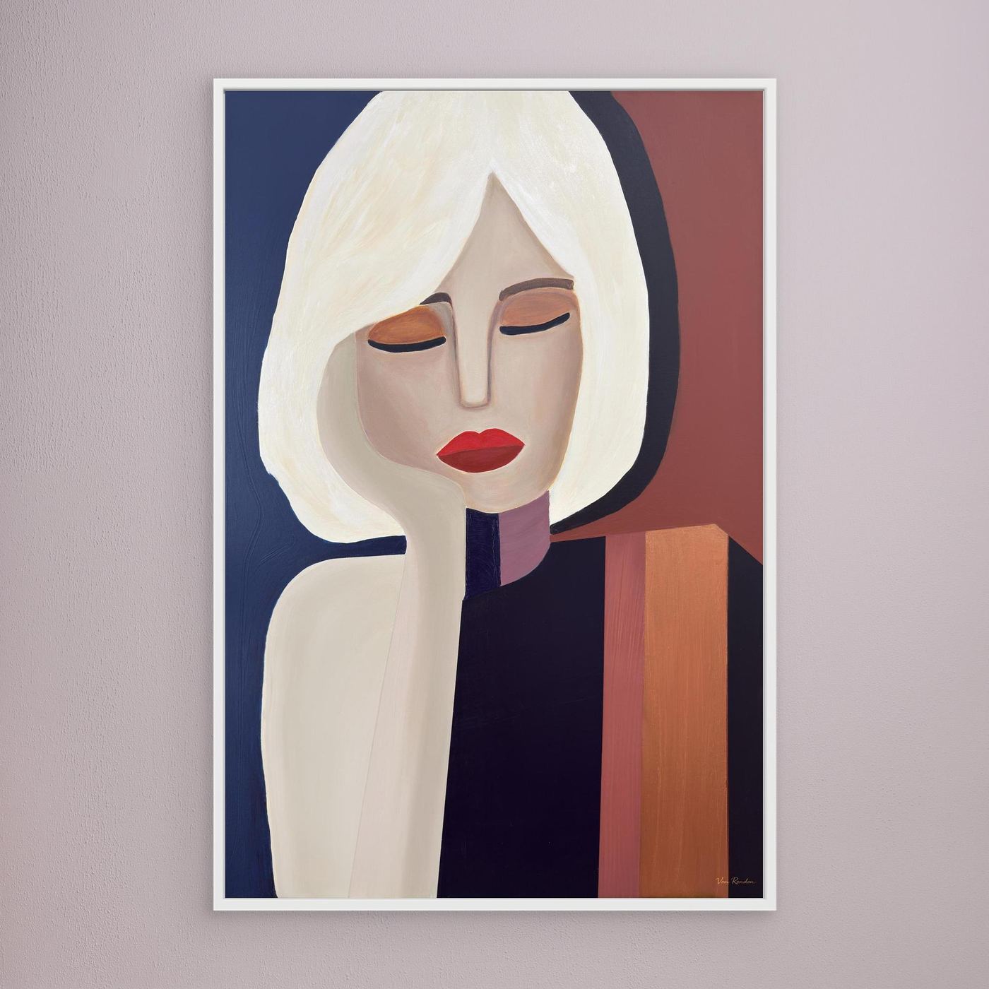 And She Waits – Canvas Print