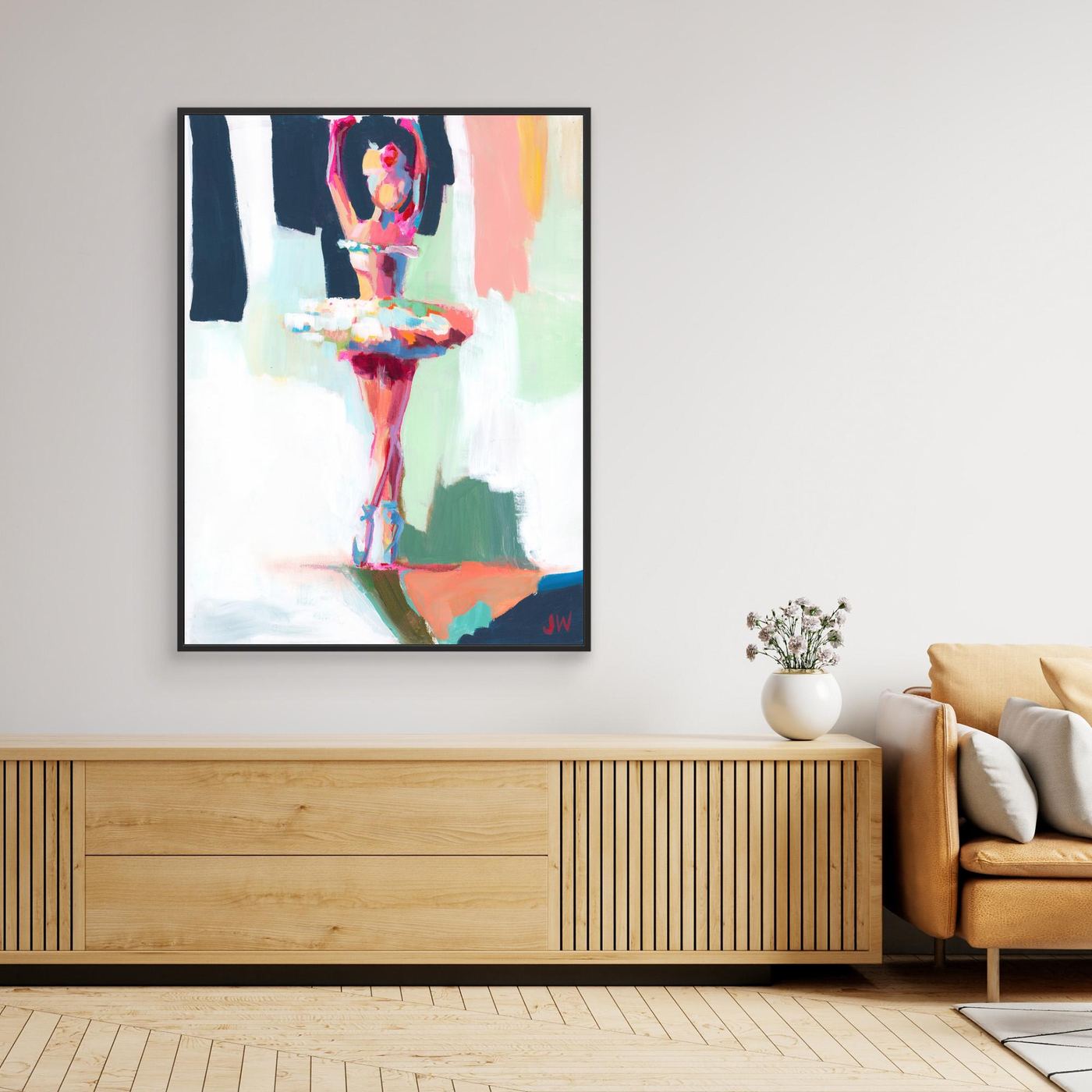 Grace Ballerina - Canvas Print