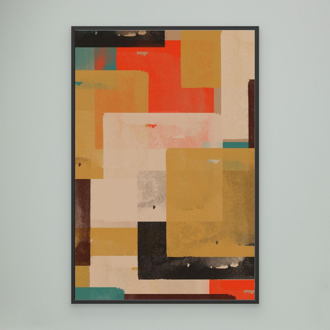 Color Rhythm - Canvas Print