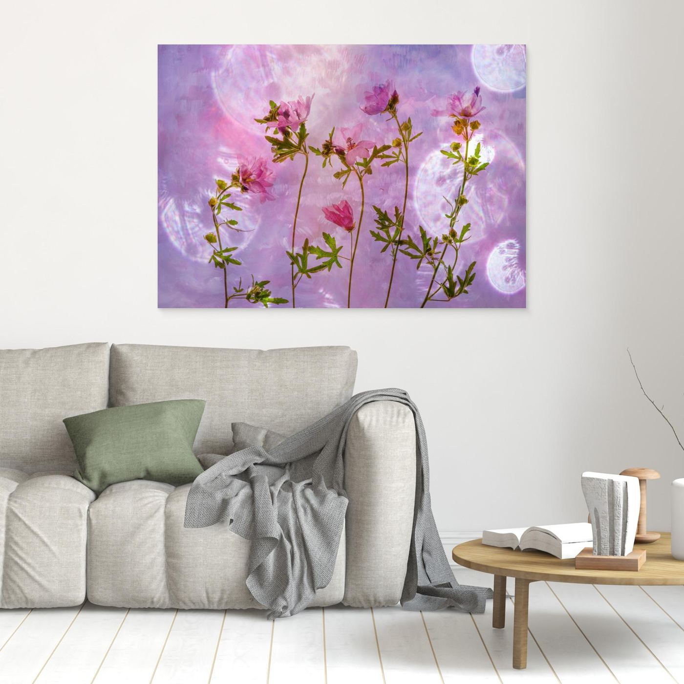 Blush Bloom - Canvas Print