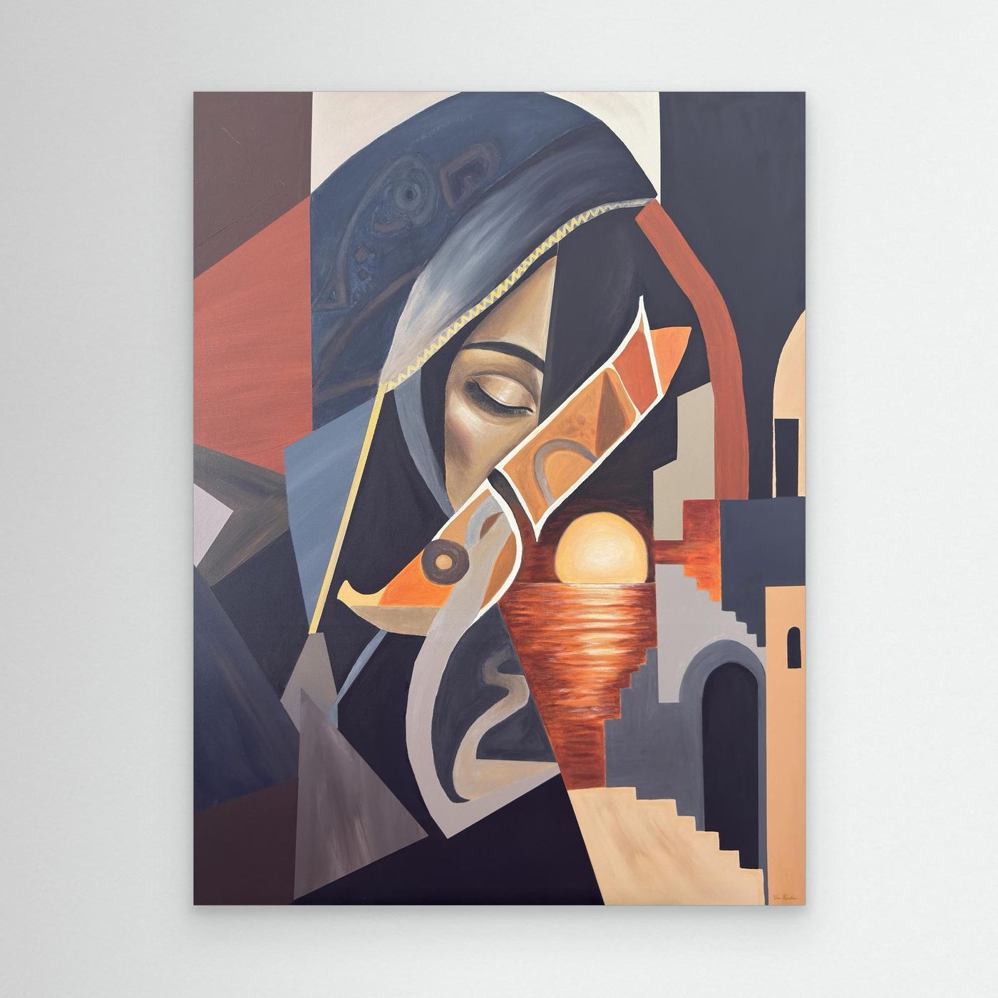 Between Silence and Translation - Canvas Print