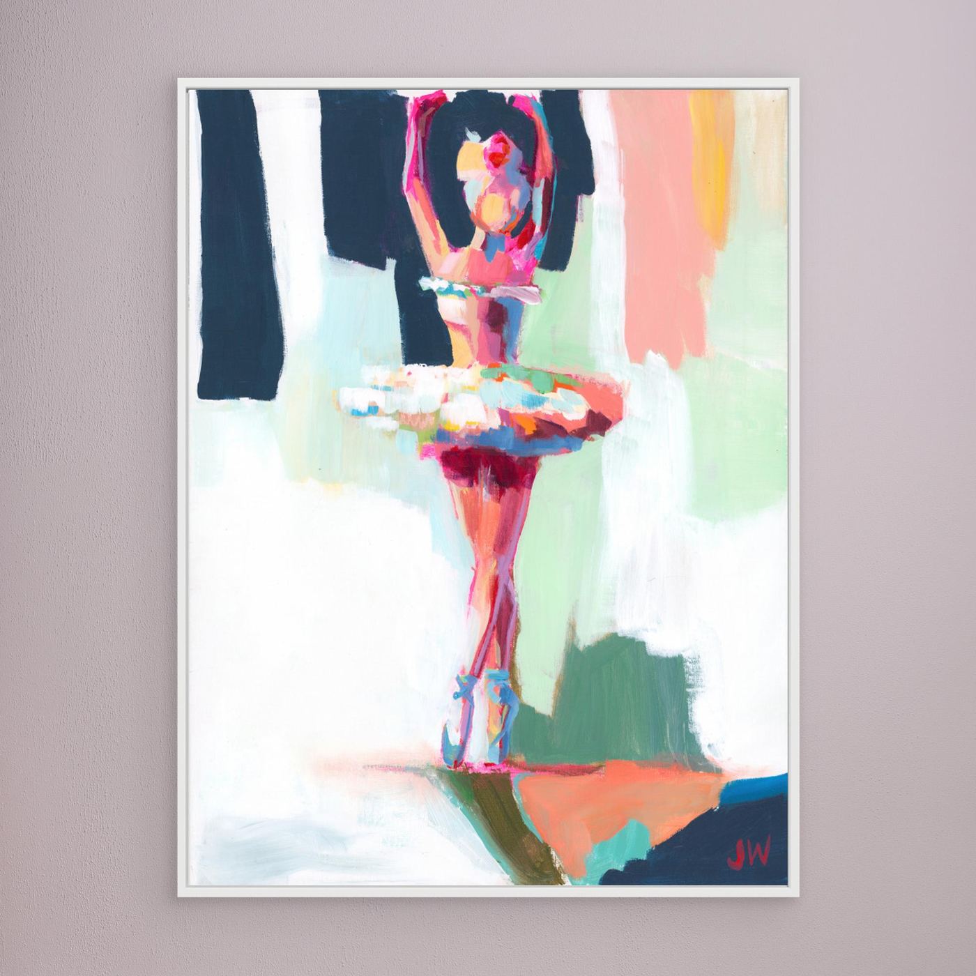 Grace Ballerina - Canvas Print
