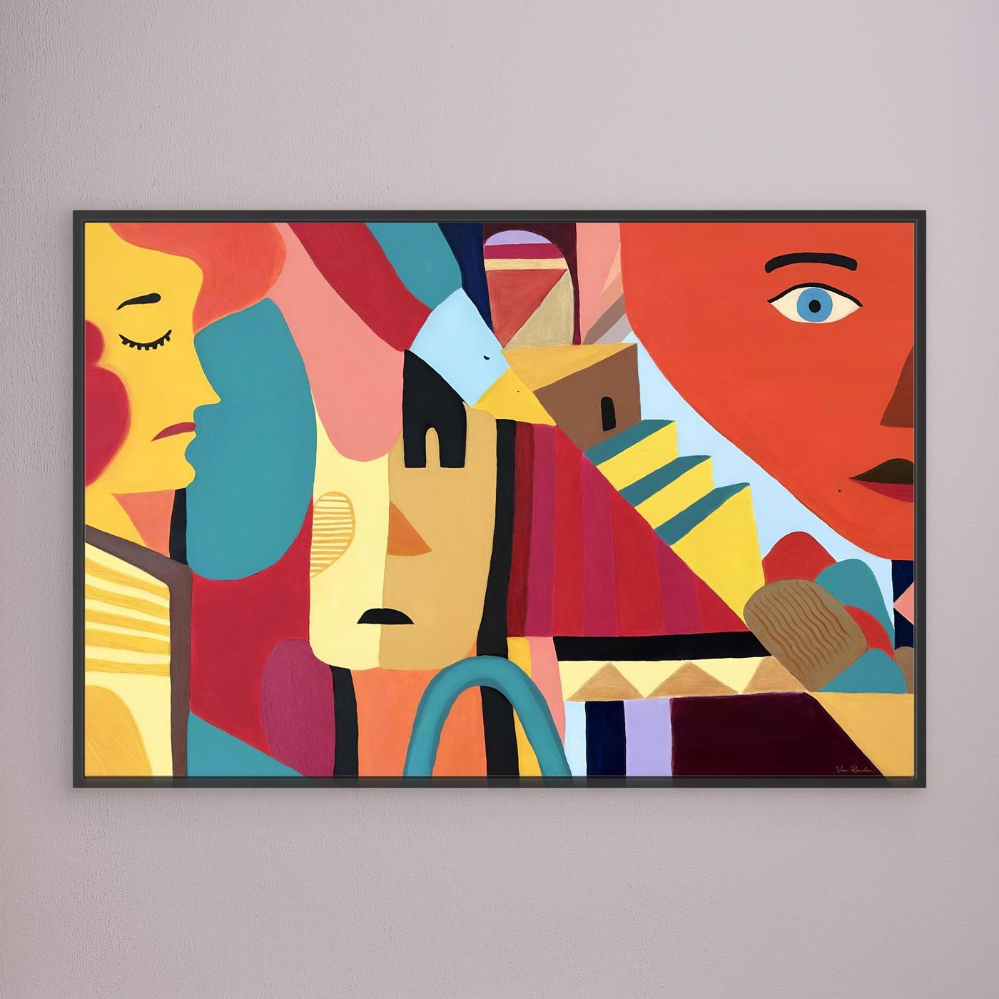 Can’t Color Inside the Lines - Canvas Print